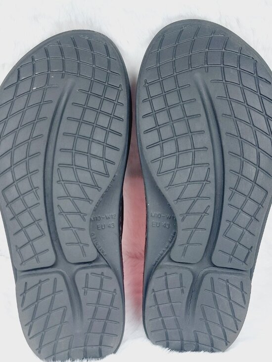 OOFOS Men\'s Black OOriginal Recovery OOfoam Slip-On Thong Sandal Size 10 main image 4